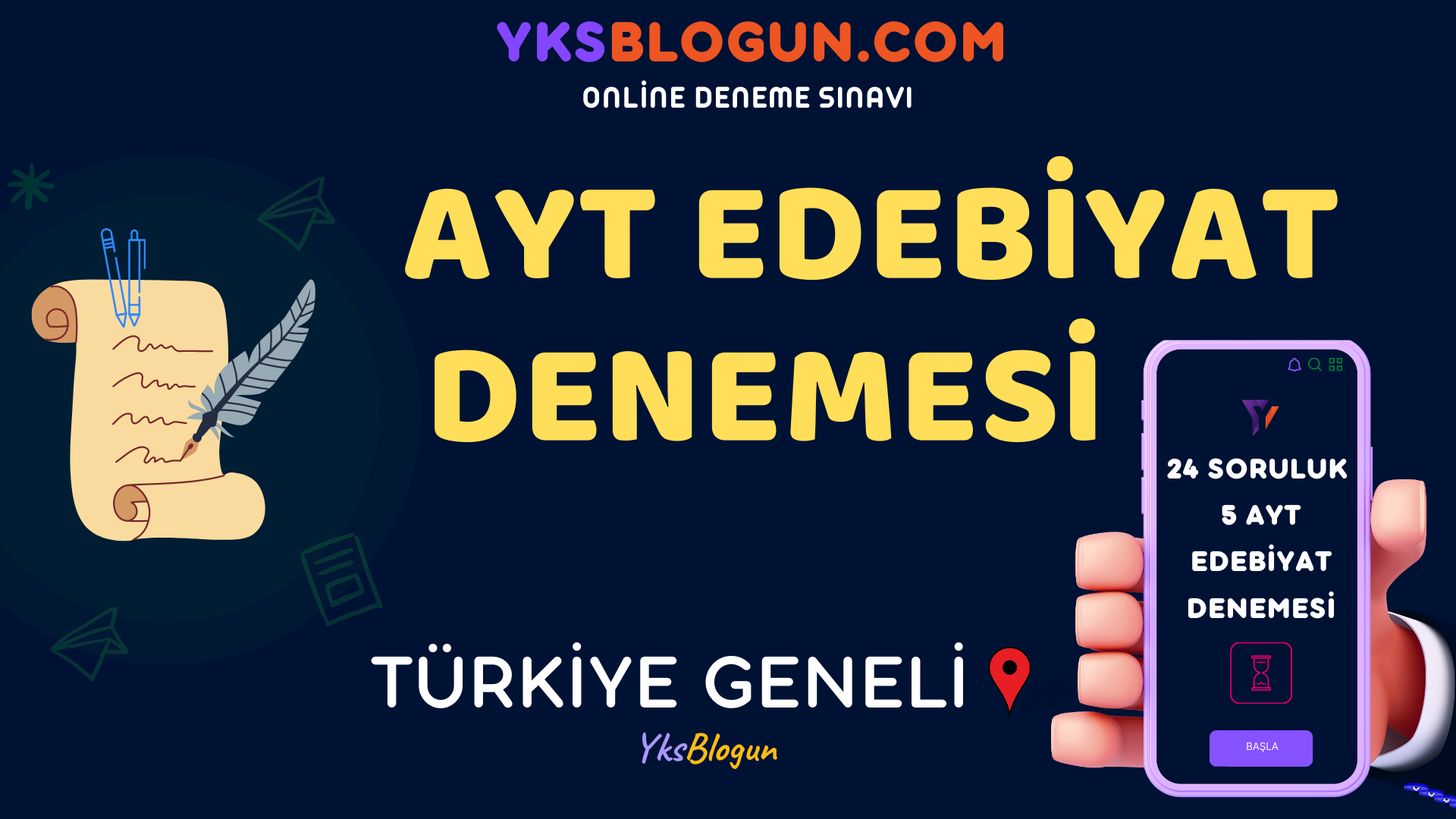 5 AYT EDEBİYAT DENEMESİ